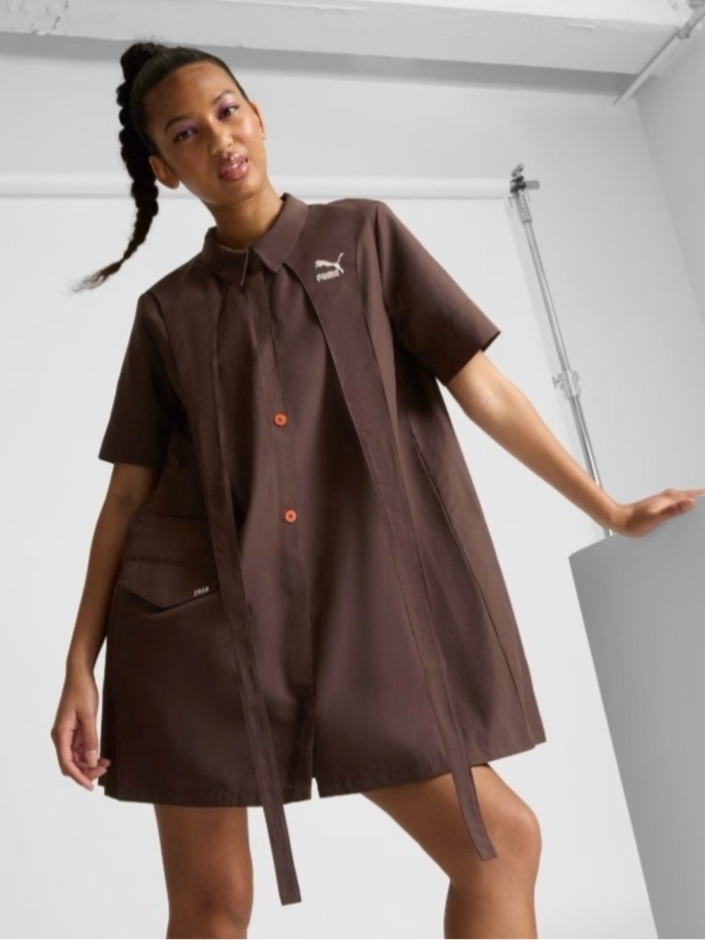 Puma We Are Legends Renaissance
Women's Shirt Dress large L new with tags NWT